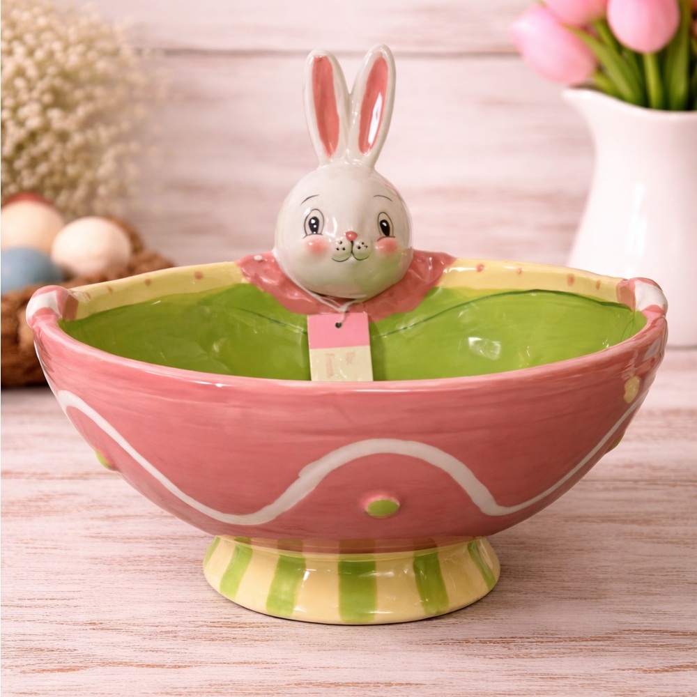 Johanna Parker Bunny Chip Bowl